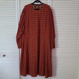 Geo Print Dress